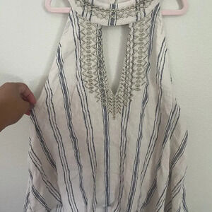 Trend Setters blouse open back style